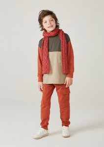 Cachecol Infantil Menina De Tricô (PERSONALIZADO)